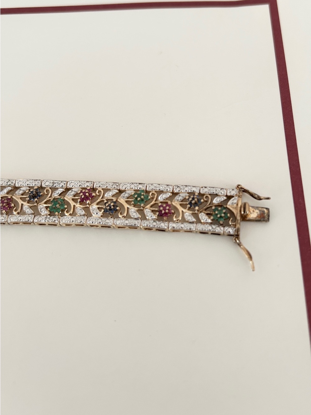 Ross Simon’s Sterling Silver Gold plated Bracelet. - Picture 5 of 7